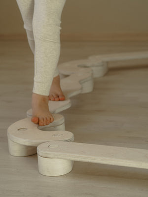 FitWood Balancierbalken Polku L Birke