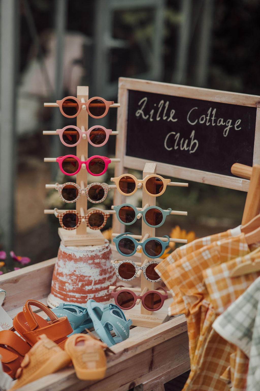 Grech & Co Sonnenbrille Kids 1-8 Jahre "Original Round Sunset"