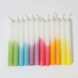Grimm's Festtags-Kerzen Dip Dye 12 STK