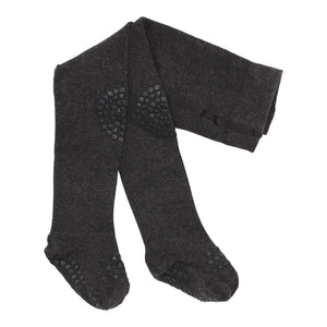 GoBabyGo Crawling Tights "Dark Grey Melange"