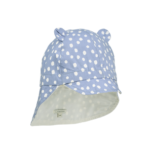 Liewood Casquette "Gorm Reversible Sun Hat With Ears" | Dot / Dusty Lavender