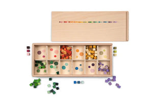  „Grapat Mis and Match Holzwürfel in handbemalter Holzbox“