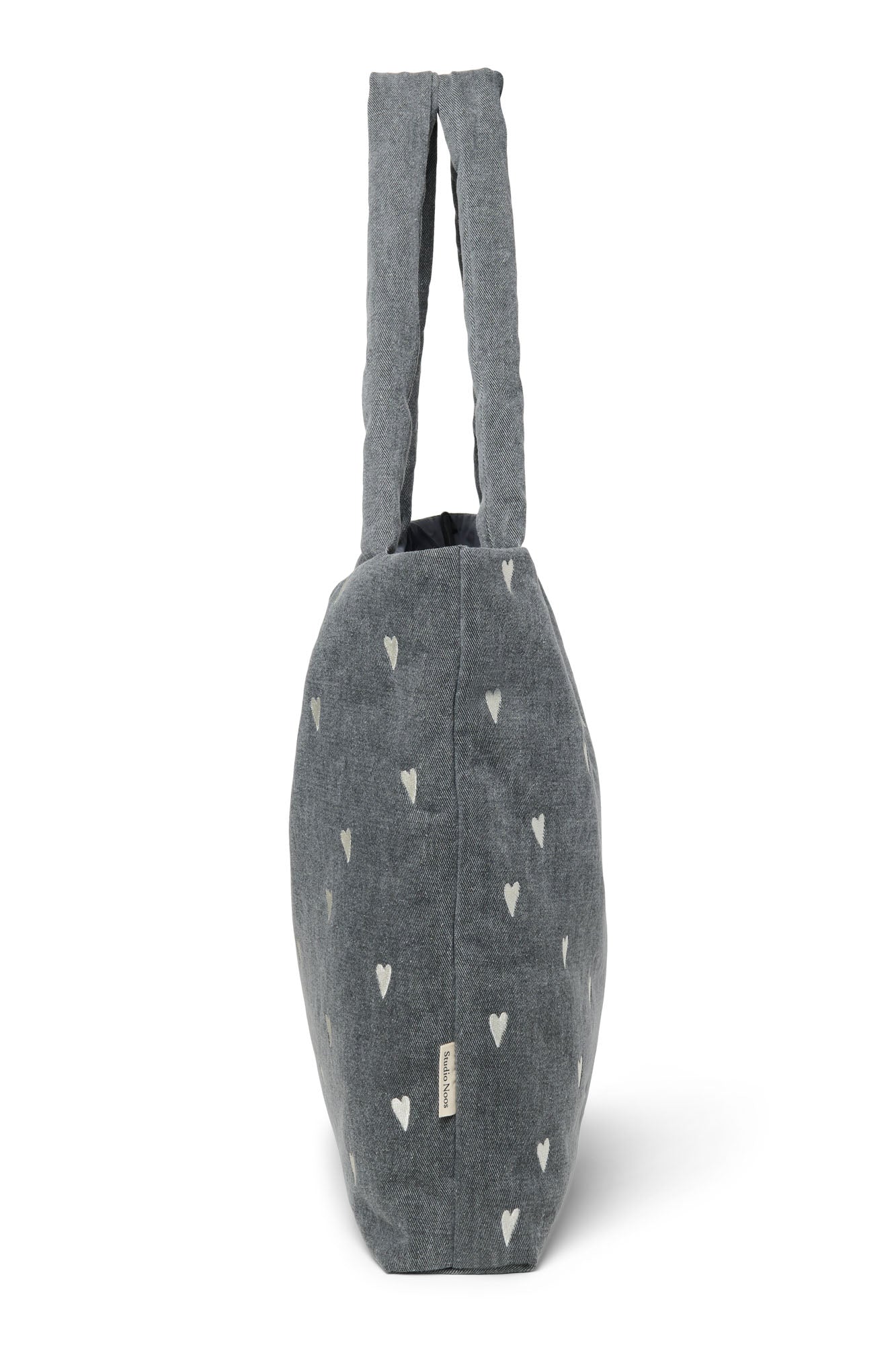Studio Noos Wickeltasche "Denim" | Grey Hearts