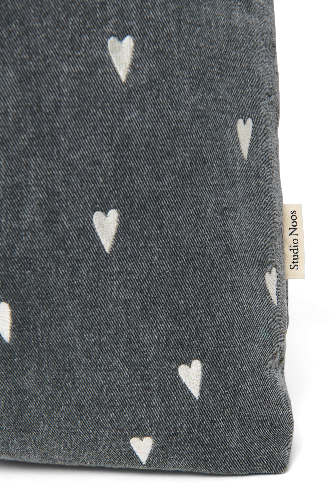 Studio Noos Wickeltasche "Denim" | Grey Hearts