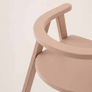 Nobodinoz Chaise Enfant Growing Green - Blush Hêtre