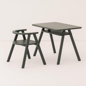 Nobodinoz Growing Green Children's Chair - Deep Green