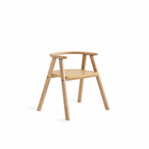 Nobodinoz Growing Green Children's Chair - Natural Oak