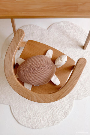 Chaise enfant Nobodinoz Growing Green - Chêne Naturel