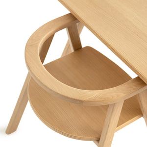 Chaise enfant Nobodinoz Growing Green - Chêne Naturel