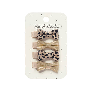 Rockahula Haarspangen-Set | Leopard Shimmer