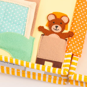 Jolly Designs Montessori Mini Quietbook | Home Sweet Home