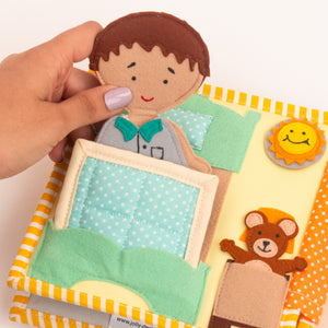 Jolly Designs Montessori Mini Quietbook | Home Sweet Home
