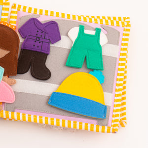 Jolly Designs Montessori Mini Quietbook | Home Sweet Home