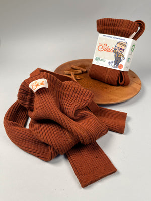 Silly Silas Fusslose Strumpfhose "Hippy" mit Träger | Cinnamon