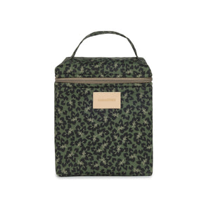 Nobodinoz Kühltasche „Hyde Park“ – Forest Yumiko Design, kompakte Isoliertasche mit Griff, aus Bio-Baumwolle & wasserabweisendem Innenfutter