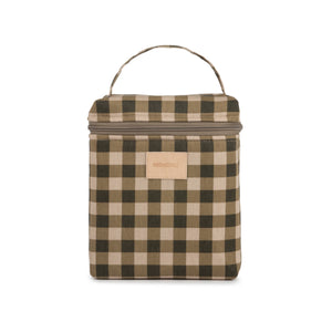 Nobodinoz Sac glacière Hyde Park | Carreaux verts