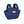 Nobodinoz Kinderwagen-Organizer Hyde Park | Denim Blue Diamonds