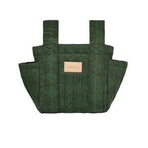 Nobodinoz Kinderwagen-Organizer Hyde Park | Forest Green Diamonds