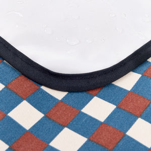 Nobodinoz Wasserdichte Wickelunterlage Hyde Park | Blau-Rot Mosaik