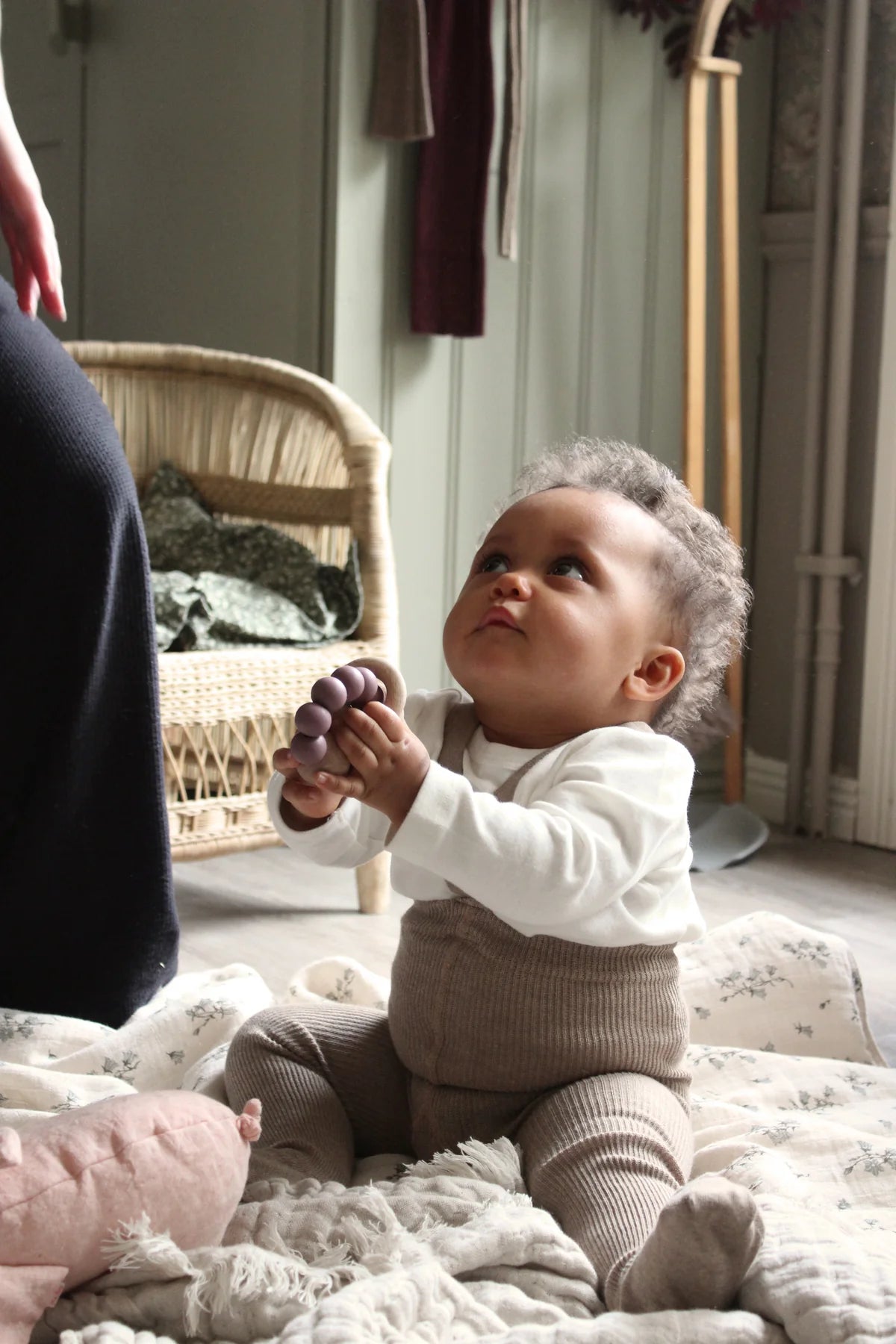 Silly Silas Strumpfhose mit Träger | Peanut Blend