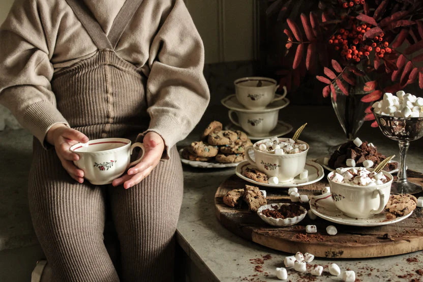 Silly Silas Fusslose Strumpfhose mit Träger | Cocoa Blend