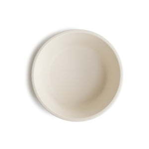 Mushie Silikon Schüssel mit Saugnapf | Ivory