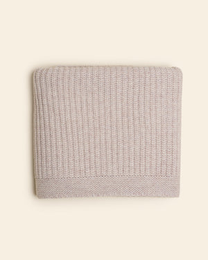 Hvid Babydecke "Kiki" Soft Beige