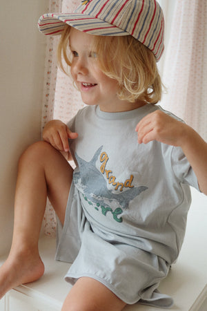 Konges Sløjd GOTS Shirt & Shorts Set "Shark”