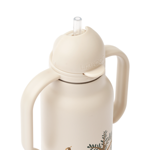 Liewood Thermo Trinkflasche mit Griff "Kimmie" All Together Sandy 250ml