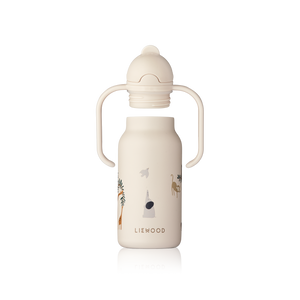 Liewood Thermo Trinkflasche mit Griff "Kimmie" All Together Sandy 250ml
