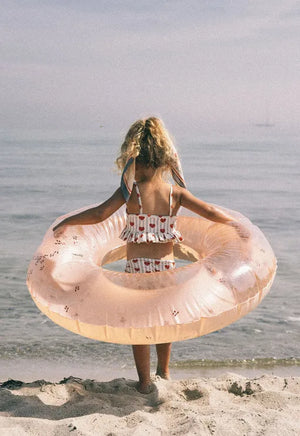 Konges Sløjd Swim Ring Transparent "Transparent Blush"