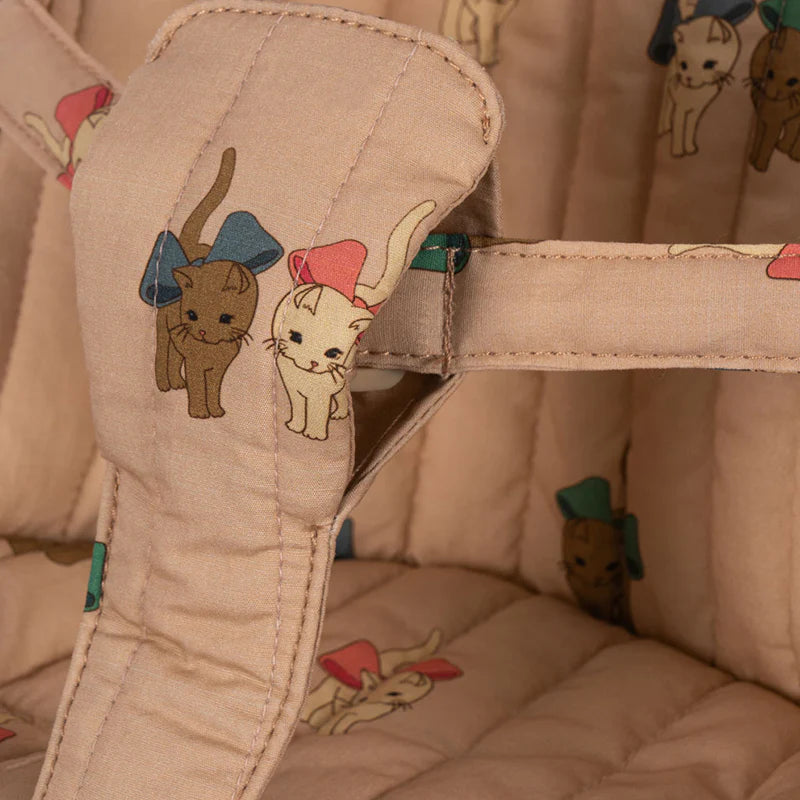 Konges Sløjd Puppen-Buggy "Bow Kitty Pink"