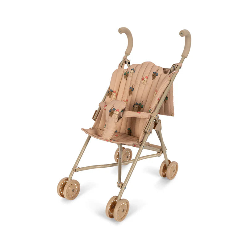 Konges Sløjd Puppen-Buggy "Bow Kitty Pink"