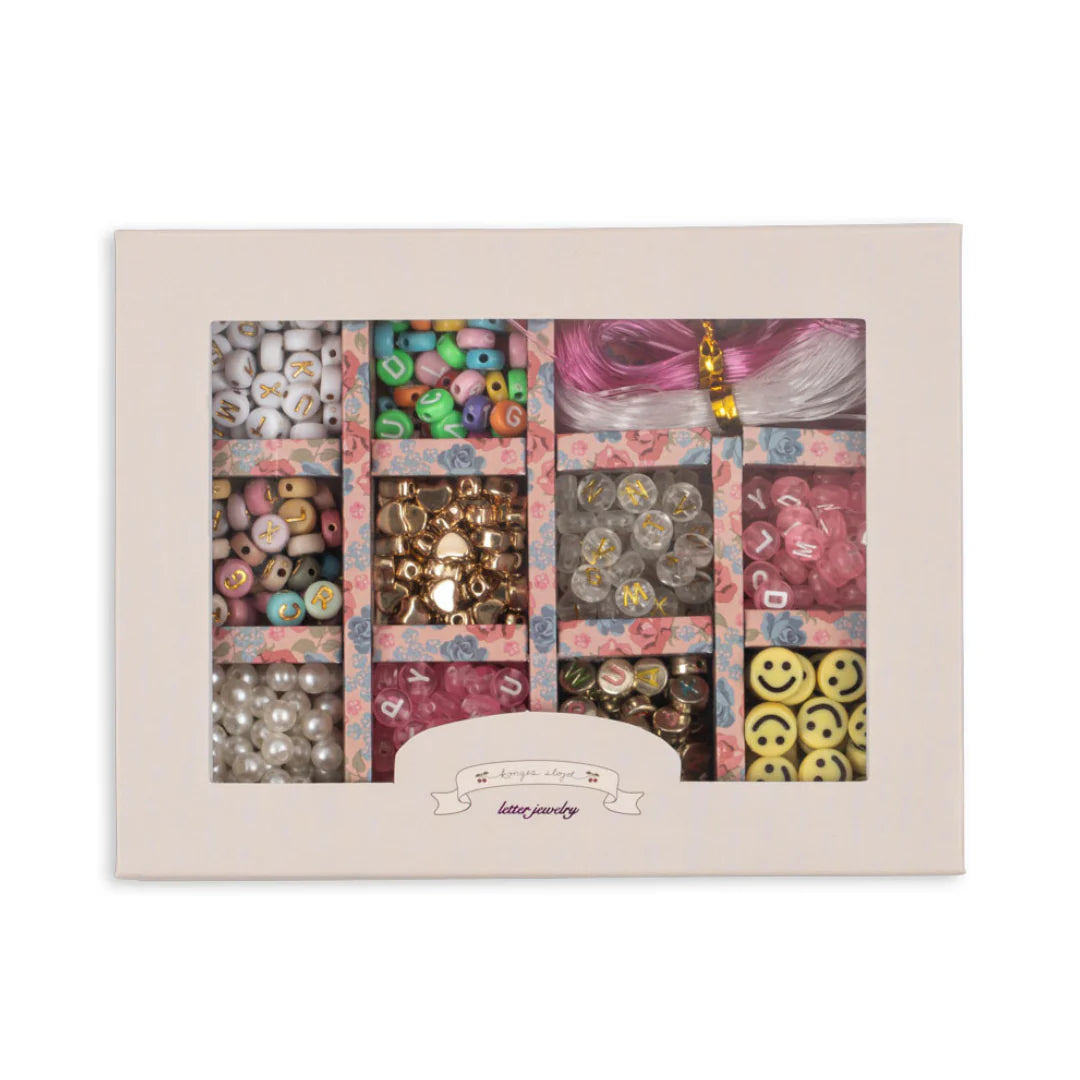 Konges Sløjd Schmuckperlen-Set "ABC" Multi