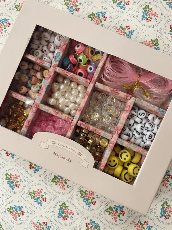 Konges Sløjd Schmuckperlen-Set "ABC" Multi