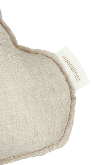 Nobodinoz Linen Cushion "Cloud" Greige