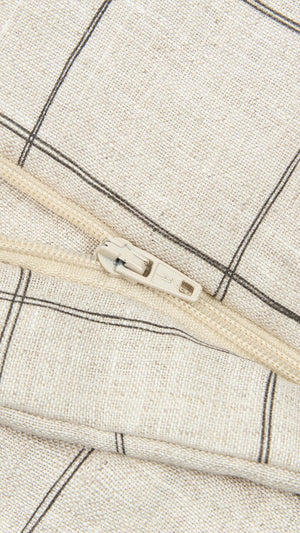 Nobodinoz Schlafsack "Lin Français" Charcoal Grid 0-6 Monate