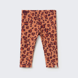 Cozmo Leggins Pink Siena – Kinderbekleidung aus 94% Bio-Baumwolle, 6% Elasthan | lilya.ch