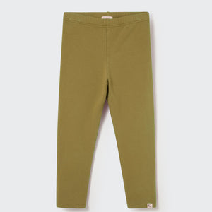 Cozmo Leggins Green – Kinderbekleidung aus 94% Bio-Baumwolle, 6% Elasthan | lilya.ch