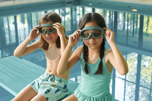 Liewood Schwimmbrille "Kerem" | Peppermint / Garden Green