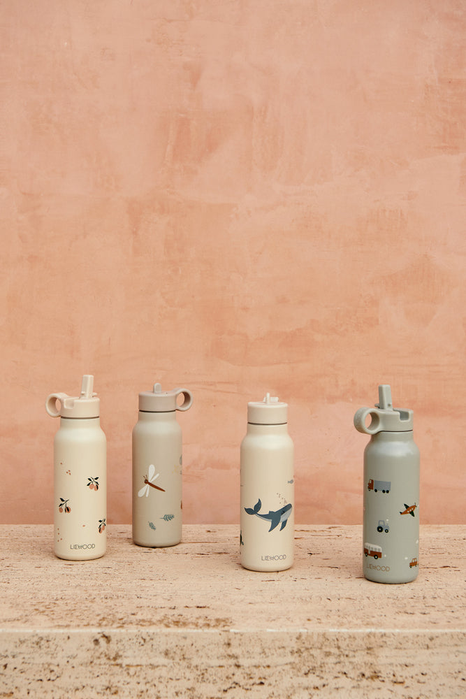 Liewood Trinkflasche "Falk" Sea Creature | Sandy 350ml