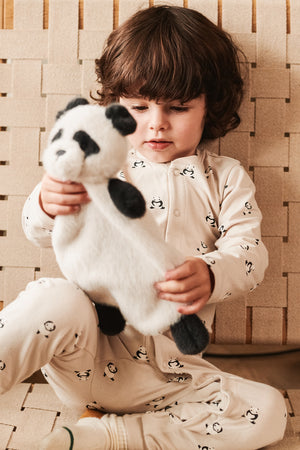 Liewood Pyjama Einteiler "Birk" | Mini panda / Sandy