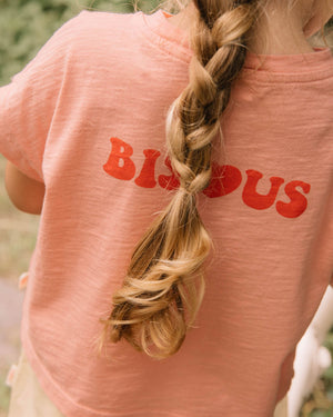 T-shirt Búho « Bisous » | Rose Sucre