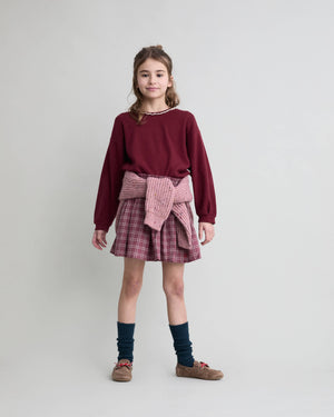 búho T-Shirt in Pomegranate – Detailansicht 2