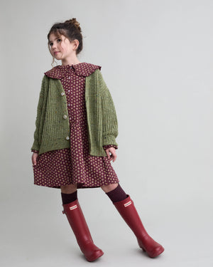 búho Kleid in Pomegranate – Detailansicht 2