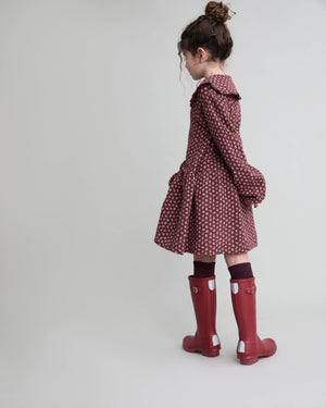 búho Kleid in Pomegranate