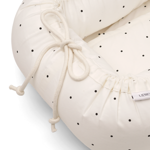 Liewood Babynest "Gro Pile" | Classic Dot / Creme de la Creme
