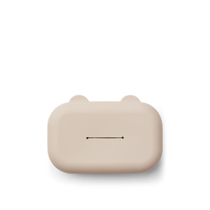 Liewood Feuchttücher-Cover "Emi" in Beige (Farbton Sandy) – wiederverwendbare Hülle aus Silikon für Feuchttücher, ideal für Wickeltisch oder unterwegs.