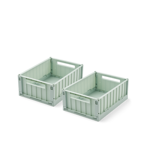 Liewood Aufbewahrungsboxen S 2er Set "Weston" Light Peppermint