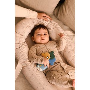 Liewood Babynest "Gro" | Star / Sandy